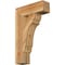 Ekena Millwork Olympic Block Rough Sawn Bracket, Western Red Cedar, 4"W x 14"D x 22"H BKT04X14X22OLY05RWR - alternate 1